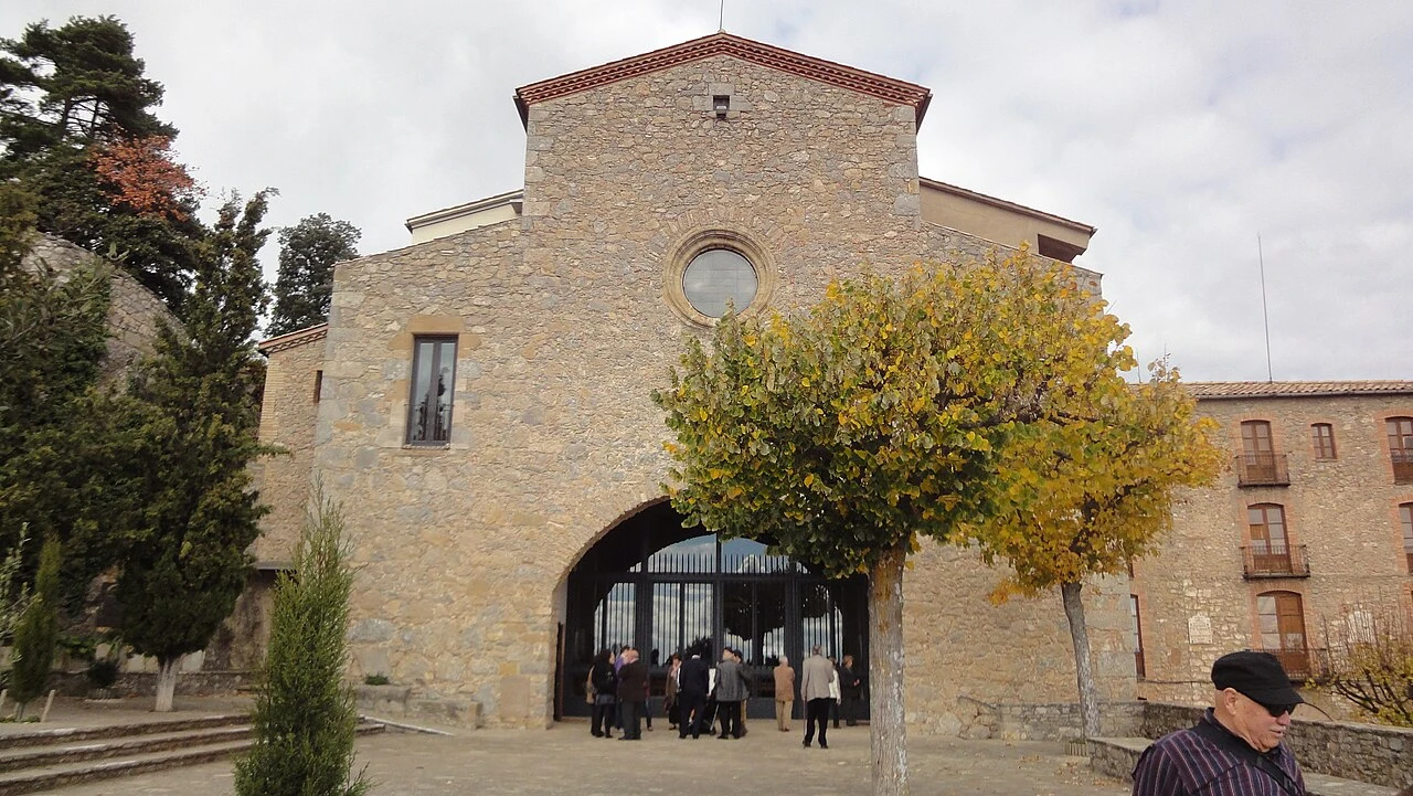 Fachada del santuario de Queralt